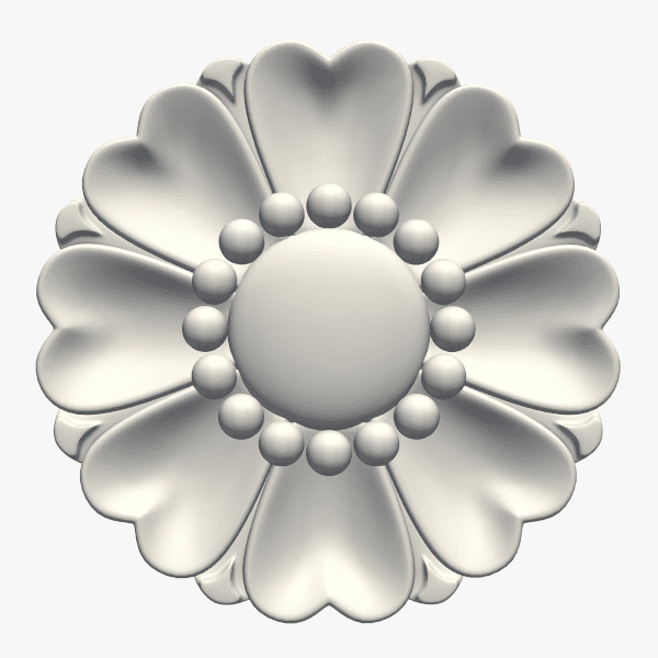 Rosetón circular 016