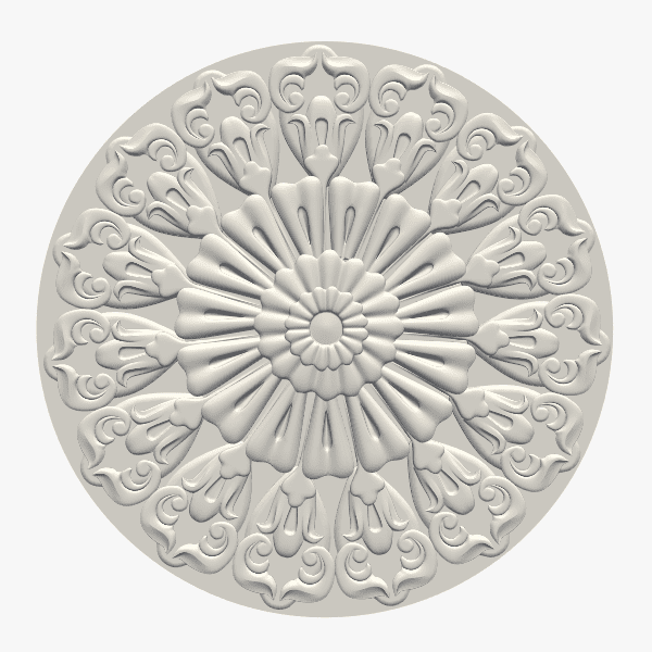 Rosetón circular 124