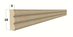 Moldura de madera M0705