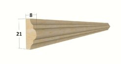 Moldura de madera M5805