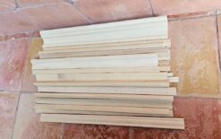 Muestras molduras de madera