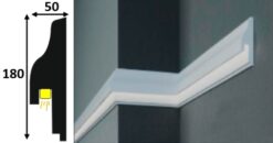 Cornisa led exterior 002