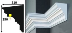 Cornisa led exterior 017