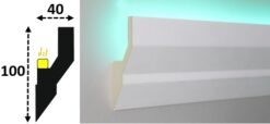 Cornisa led interior 002