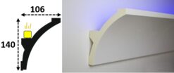 Cornisa led interior 003