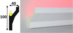 Cornisa led interior 014