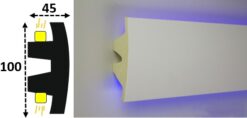 Cornisa led interior 018