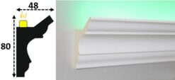 Cornisa led interior 021
