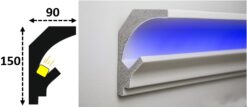 Cornisa led interior 025