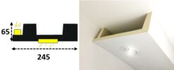 Cornisa led interior 028