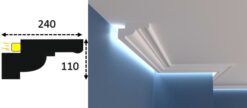 Cornisa led interior 047